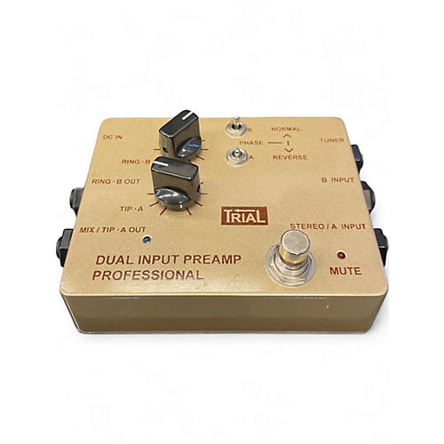 Used Trail Dual Input preamp Guitar Preamp