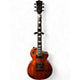 Used Traio LP STYLE Orange Solid Body Electric Guitar Orange