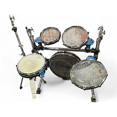Used Traps Drums 5 Piece A400 Portable Acoustic Drum Kit Chrome Drum Kit