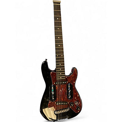 Used Traveler Guitar EG 2 Black Solid Body Electric Guitar