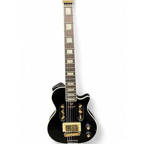 Used Traveler Guitar EG1 Custom Black Electric Guitar Black