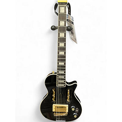 Used Traveler Guitar EG1 Custom Black and Gold Electric Guitar