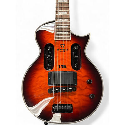 Used Traveler Guitar LTD EC1 Deluxe Dark Brown Sunburst Electric Guitar