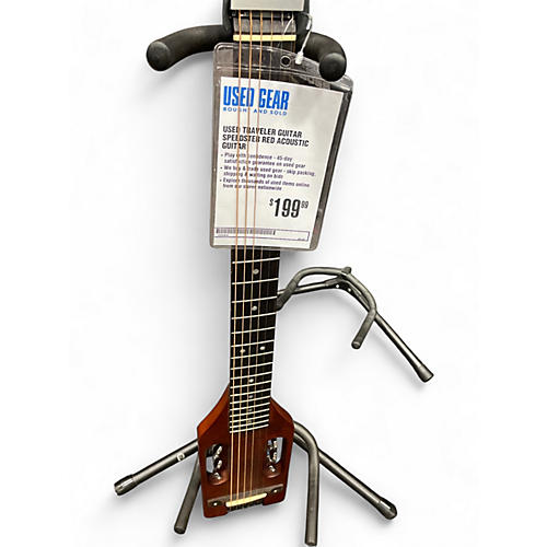 Used Traveler Guitar Speedster Red Acoustic Guitar Red