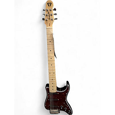 Used Traveler Guitar TRAVELCASTER DELUXE Black Electric Guitar