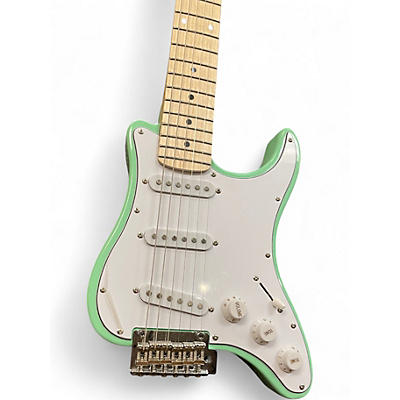 Used Traveler Guitar TRAVELCASTER GREEN Solid Body Electric Guitar