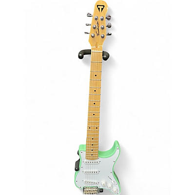 Used Traveler Guitar Travelcaster Deluxe Surf Green Electric Guitar