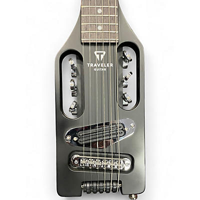 Used Traveler Guitar Ultra Light Black Acoustic Guitar