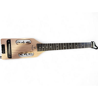 Used Traveler Guitar Ultra Light left handed Natural Acoustic Electric Guitar