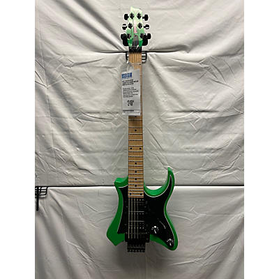 Traveler Guitar Used Traveler Guitar Vaibrant 88 Standard Nuclear Green Electric Guitar