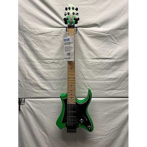 Traveler Guitar Used Traveler Guitar Vaibrant 88 Standard Nuclear Green Electric Guitar Nuclear Green