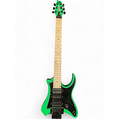 Traveler Guitar Used Traveler Guitar Vibran Seriest Alien Green Electric Guitar