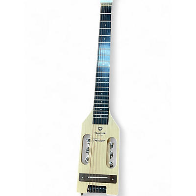 Used Traveler Guitar fretlight model Natural Solid Body Electric Guitar