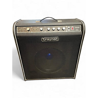 Used Traynor YBA4 50-Watt 1x15 TUBE BASS AMPLIFIER Tube Bass Combo Amp