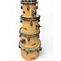 Used Tree House Custom Drums Used Tree House Custom Drums 4 Piece Academy Concert Toms Natural Acoustic Drum Pack Natural