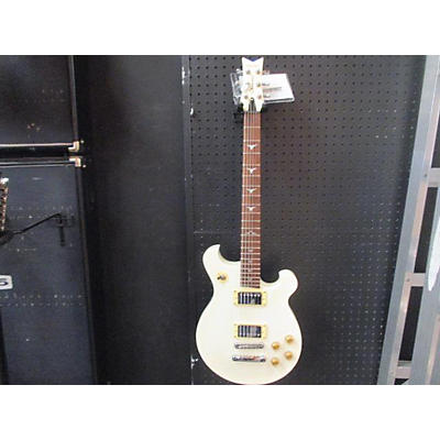 Used Tregan Shaman White Solid Body Electric Guitar