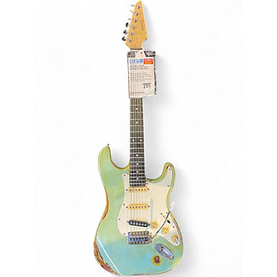 Used Trinity Guitars stratocaster Mint Green Solid Body Electric Guitar