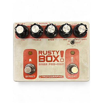 Used Tronographic RUSTY BOX Bass Effect Pedal