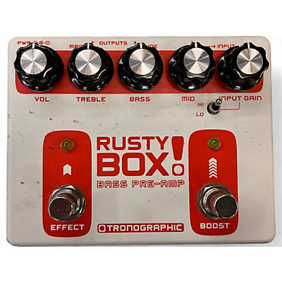 Used Tronographic RUSTY BOX Bass Preamp