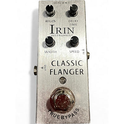 Used True Bypass IRIN CLASSIC FLANGER Effect Pedal