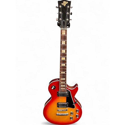 Used Trump LP19S Cherry Sunburst Solid Body Electric Guitar Cherry Sunburst