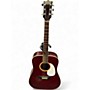 Used Trump Ts21 Red Acoustic Guitar Red
