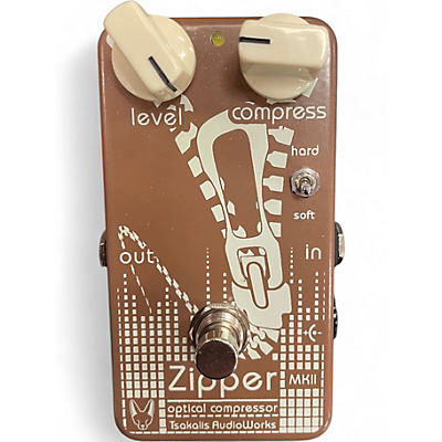 Used Tsakalis Audioworks Zipper Optical Compressor Effect Pedal