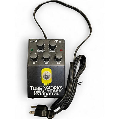Used Tube Works REAL TUBE OVERDRIVE Effect Pedal