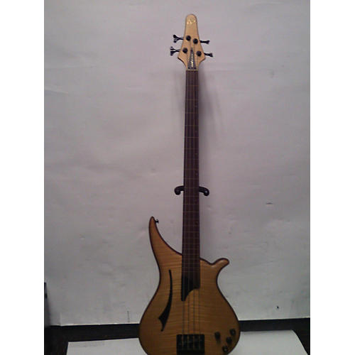Used Tune Guitars WB4-FM Natural Electric Bass Guitar Natural
