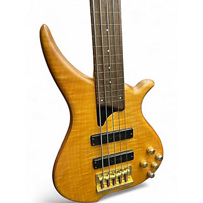 Used Tune  TWB-5 Natural Electric Bass Guitar