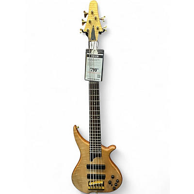 Used Tune TWV-5T Natural Electric Bass Guitar