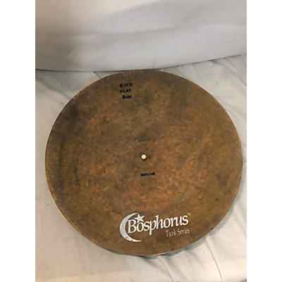 Used Turk 21in Bosphorus Flat Ride Cymbal