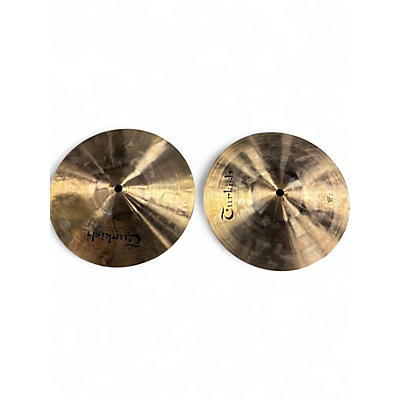 Used Turkish 10in ORCHESTRA BAND HI-HATS Cymbal