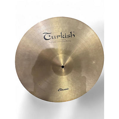 Turkish Used Turkish 18in CLASSIC CRASH Cymbal