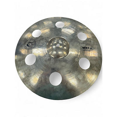 Used Turkish 18in META BRILLIANT HOLEY Cymbal