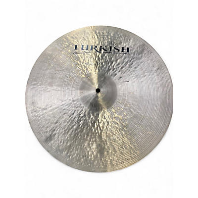 Used Turkish 18in classic series thin crash Cymbal