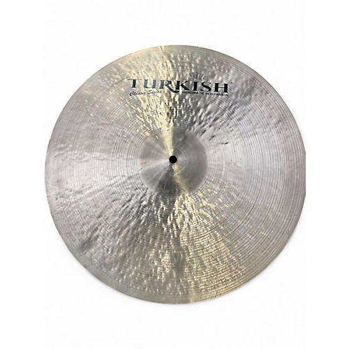 Used Turkish 18in classic series thin crash Cymbal 38