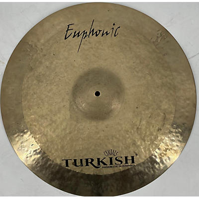 Used Turkish 20in Euphonic Ride Cymbal