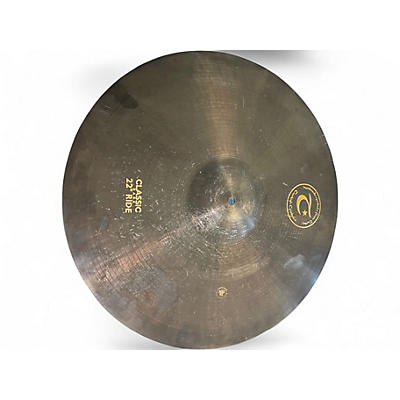Used Turkish 22in Classic Dark Series Classic Dark Ride Cymbal