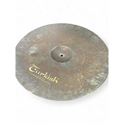 Used Turkish 24in R DARK Cymbal