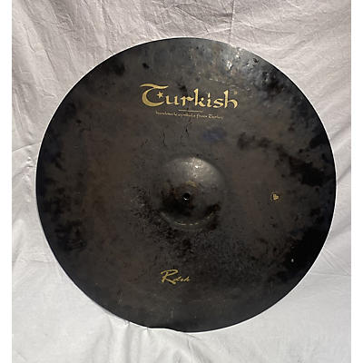 Turkish Used Turkish 24in Raw Dark Cymbal