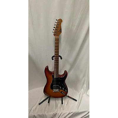 Used Tuttle Custom Classic S Sunburst Solid Body Electric Guitar