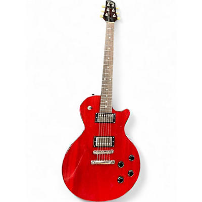 Used Tuttle Special Angus #1 Red Solid Body Electric Guitar