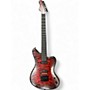 Used Tw Smith Cooper Red Black Burst Solid Body Electric Guitar Red Black Burst
