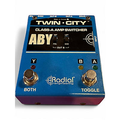 Used Twin Cities Sound Active ABY Amp Switcher Footswitch