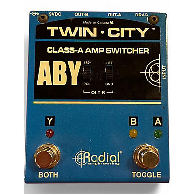 Used Twin Cities Sound Active ABY Amp Switcher Footswitch