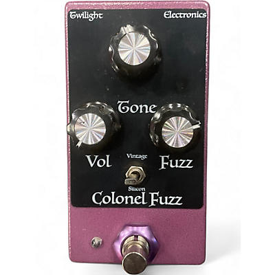 Used Twlight Effects COLONEL FUZZ Effect Pedal