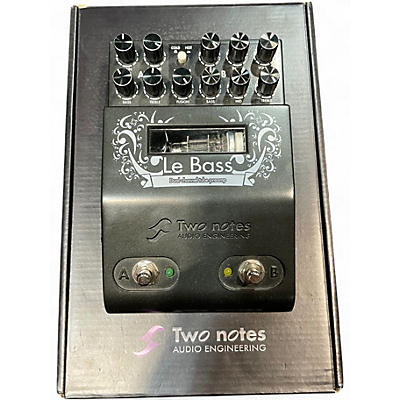 Used Two Notes AUDIO ENGINEERING LE BASS Tube Bass Preamp