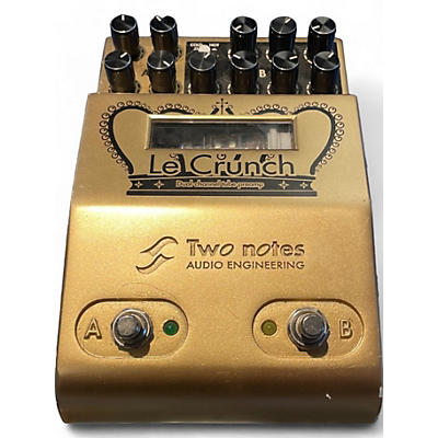 Used Two Notes AUDIO ENGINEERING LE CRUNCH Effect Pedal