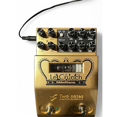 Used Two Notes AUDIO ENGINEERING LE CRUNCH Effect Pedal